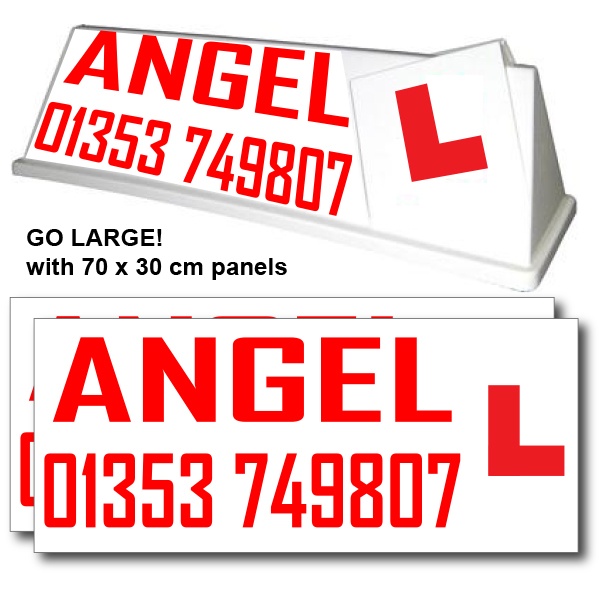The Angel Roof Sign Graphic Advantage Tri-Pak XTRA